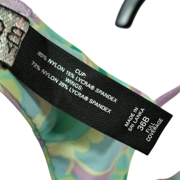 BODY BY VICTORIA'S SECRET IPEX FULL COVERAGE DEMI BRA 36B Floral - Picture 6 of 6